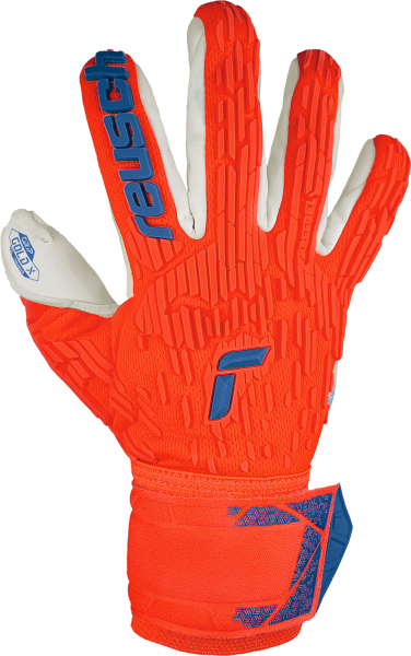 Reusch Attrakt Gold X Freegel 5470935 2210 blue orange front